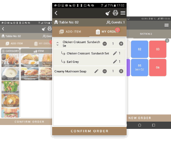 The e-Waiter App