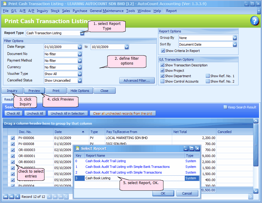 cash book maintenance software free