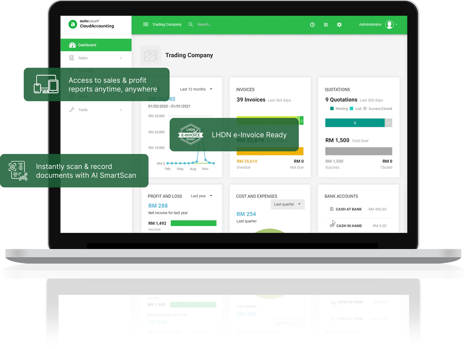 AutoCount Cloud Accounting preview