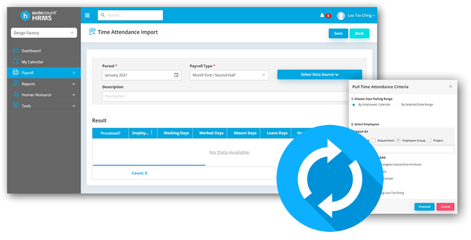 Malaysia AutoCount Cloud Payroll Time Attendance