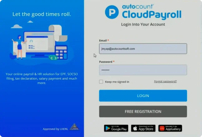 AutoCount Cloud Payroll Quick Demo