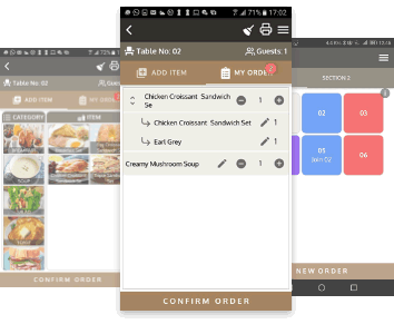 AutoCount eWaiter app