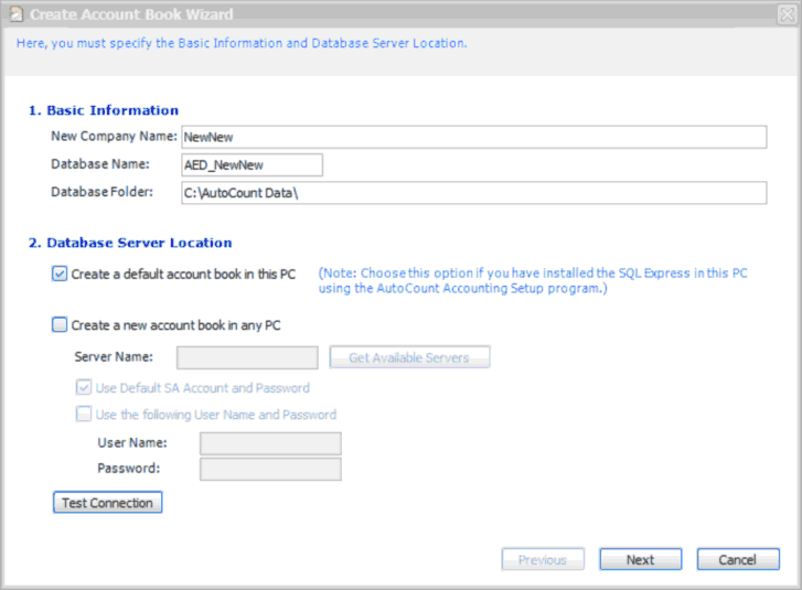 Names for New Companies. Get username password